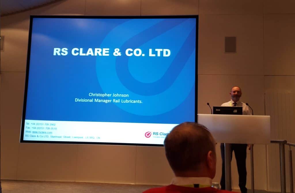 RS Clare Present at Network Rail Management Conference 2016